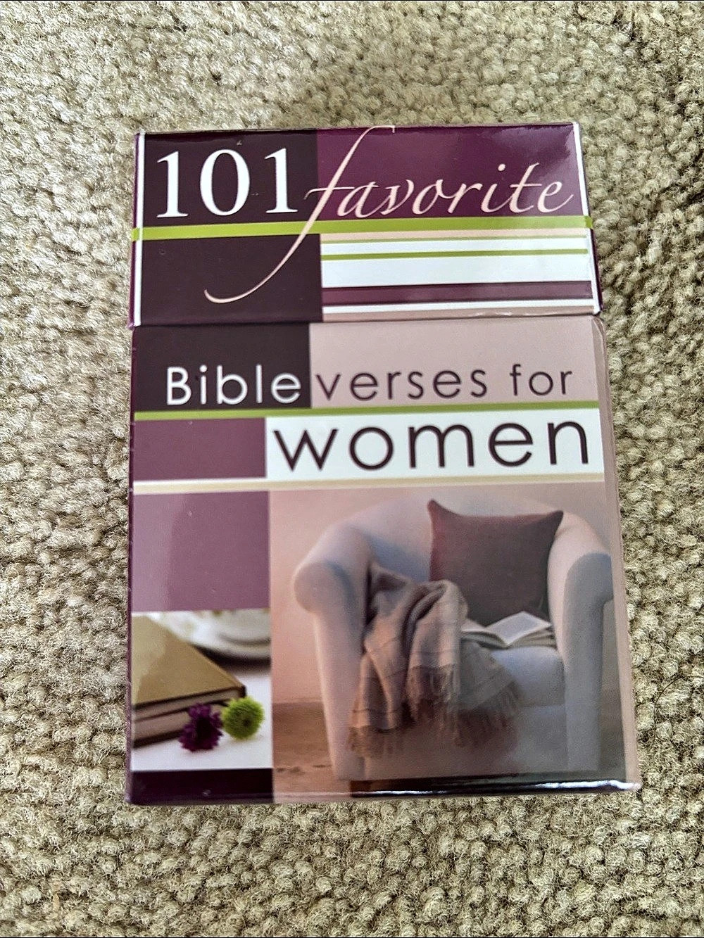 NWT 101 Favorite Bible Verses for Women, Box of Blessings Card